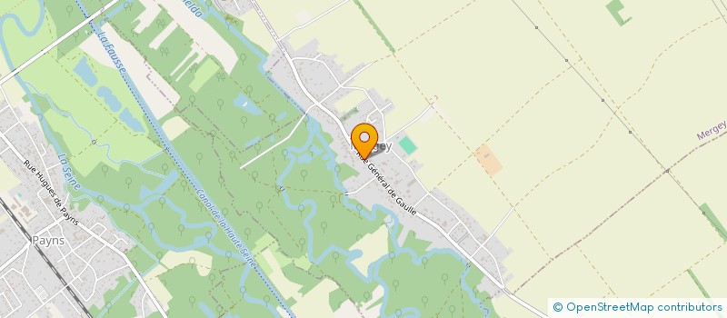 localisation de l'entreprise UNION MUSICALE AUBOISE  MERGEY