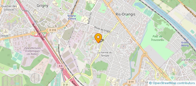 localisation de l'entreprise UNION MUSICALE DE RIS ORANGIS à RIS-ORANGIS