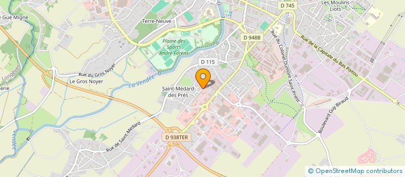 localisation de l'entreprise UNION MUSICALE DU SUD VENDEE : BANDA EL GRUPPETTO à FONTENAY-LE-COMTE
