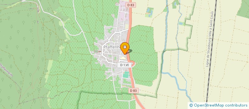 localisation de l'entreprise UNION MUSICALE ROUFFACH  ROUFFACH