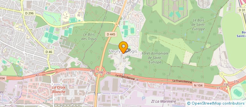 localisation de l'entreprise UNION MUTUALISTE D'INITIATIVE SANTE à FLEURY-MEROGIS
