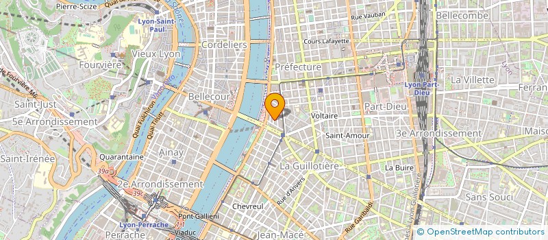 localisation de l'entreprise UNION MUTUALISTE DE PREVOYANCE  LYON