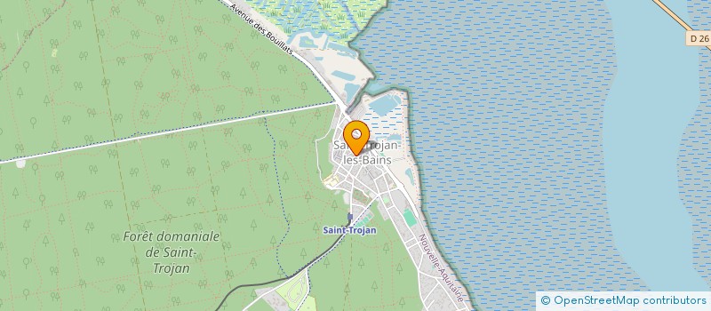 localisation de l'entreprise UNION MUTUALISTE OLERONAISE à SAINT-TROJAN-LES-BAINS