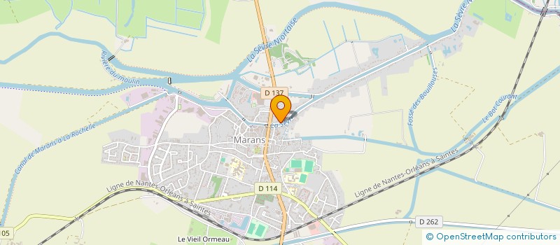 localisation de l'entreprise UNION MUTUALISTE PHILANTROPIQUE à MARANS