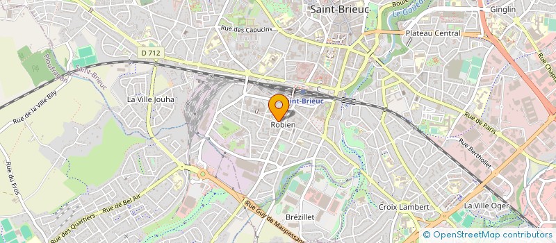 localisation de l'entreprise UNION MUTUELLE DE BRETAGNE COTES D ARMOR à SAINT-BRIEUC