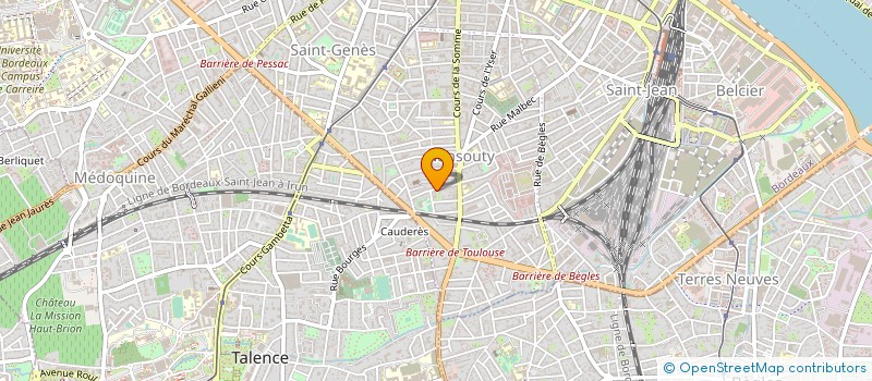 localisation de l'entreprise UNION NAT AMIS FAMILLES MALADES MENTAUX à BORDEAUX