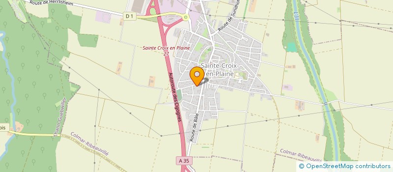 localisation de l'entreprise UNION NAT COMBAT SECT STE CROIX PLAINE  SAINTE-CROIX-EN-PLAINE