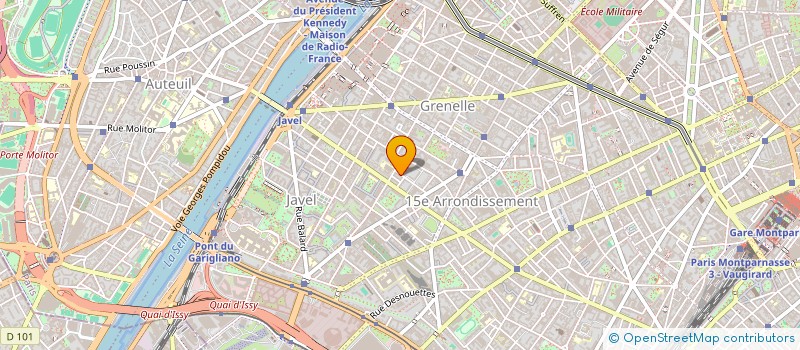 localisation de l'entreprise UNION NAT CULTURE BIBLIOTHEQUE POUR TOUS  PARIS