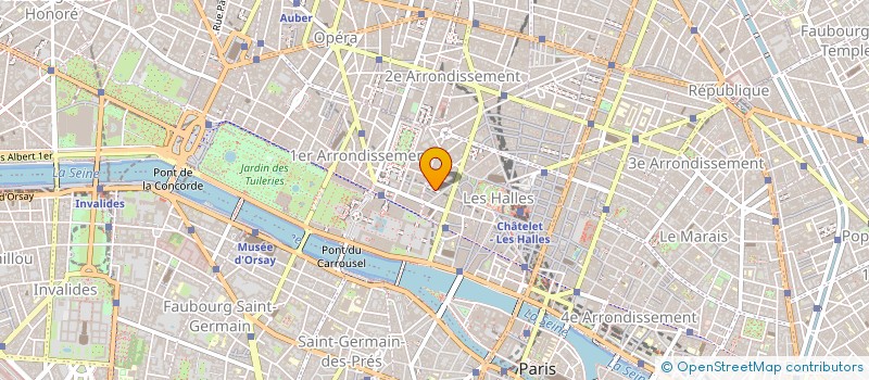 localisation de l'entreprise UNION NAT FACTURE INSTRUMENTALE à PARIS