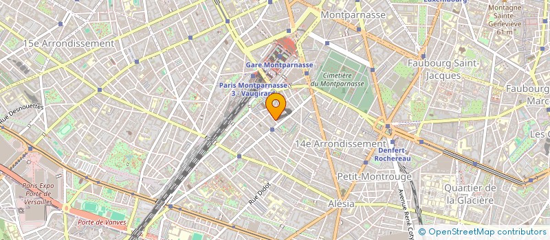 localisation de l'entreprise UNION NAT FORMA CONTI CARDIO VASCULAIRE  PARIS