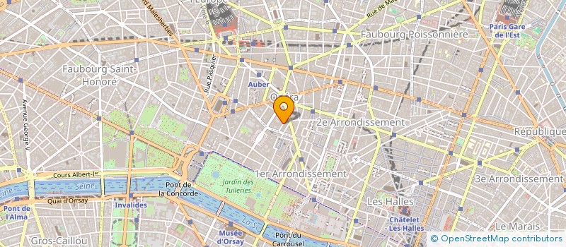 localisation de l'entreprise UNION NAT INDUSTRIES SERVICES SECURITE à PARIS