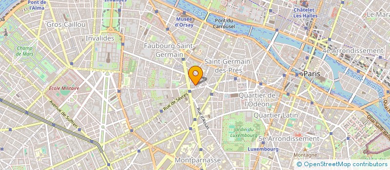 localisation de l'entreprise UNION NAT ORGANISM DEVELOP SOCIAL CULTUR  PARIS 07