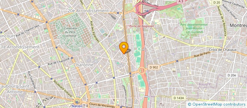 localisation de l'entreprise UNION NAT POUR COMMISS COMPTES  PARIS