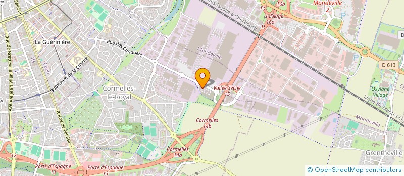 localisation de l'entreprise UNION NAT PRODUCTEURS AGRICOLES CALVADOS  CORMELLES-LE-ROYAL