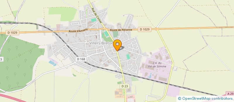localisation de l'entreprise UNION NAT RETRAITE PERSONNES AGEES à VILLERS-BRETONNEUX