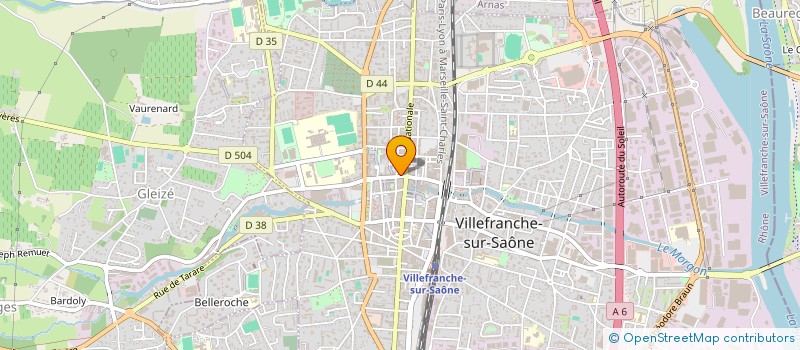 localisation de l'entreprise UNION NAT RETRAITES PERSONNES AGEES à VILLEFRANCHE-SUR-SAONE