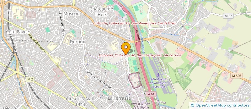 localisation de l'entreprise UNION NATIO ASSOC DEP GARDE CHASSE PARTI à TOULOUSE