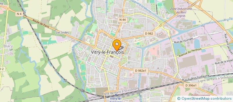 localisation de l'entreprise UNION NATIO RETRAITES ET PERSONNES AGEES à VITRY-LE-FRANCOIS