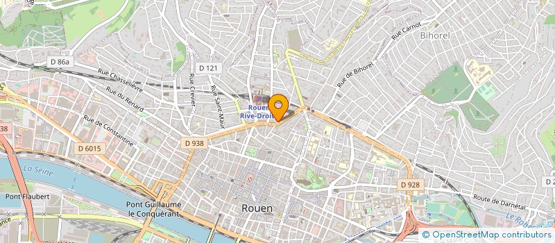 localisation de l'entreprise UNION NATION ASS DEPORTE DISPARU S MARIT à ROUEN