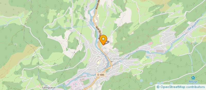 localisation de l'entreprise UNION NATION COMBATTANTS A F N  CORNIMONT