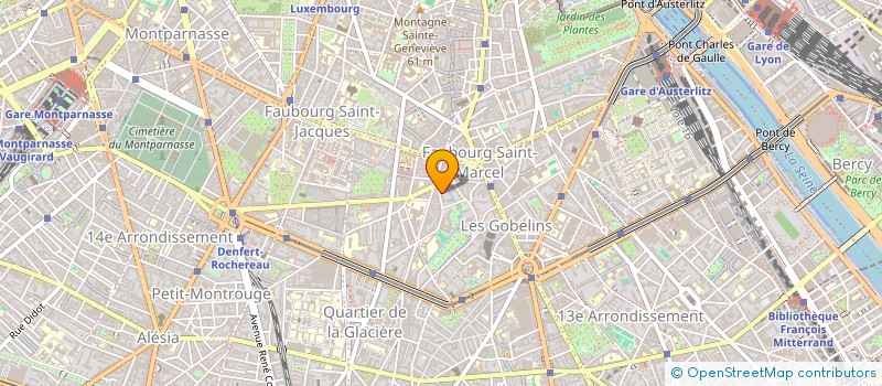 localisation de l'entreprise UNION NATION PROPRIET GESTION CAMPIN PAR à PARIS