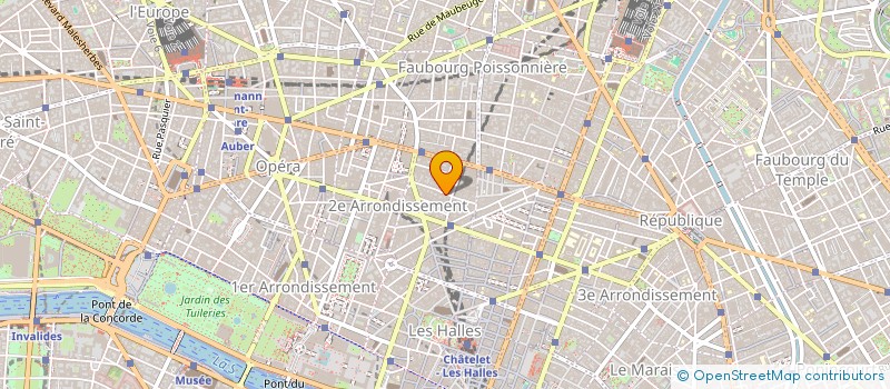 localisation de l'entreprise UNION NATION SYND SAGE FEMMES à PARIS
