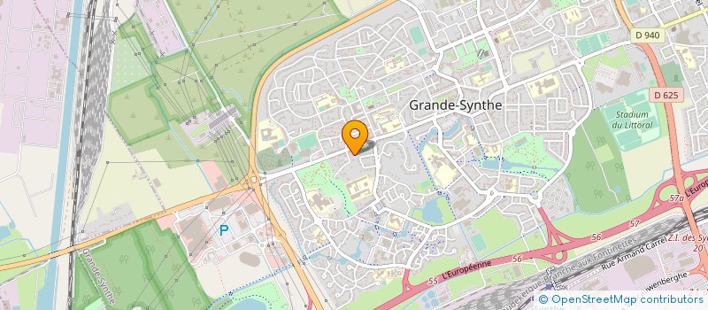 localisation de l'entreprise UNION NATIONAL DES COMBATTANTS à GRANDE-SYNTHE
