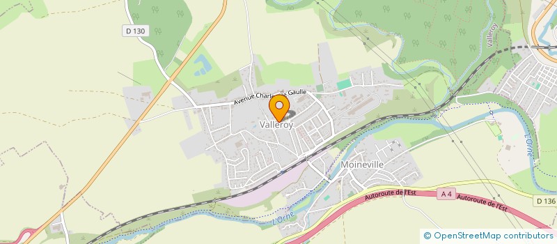 localisation de l'entreprise UNION NATIONAL DES COMBATTANTS DE MEURTHE ET MOSELLE  VALLEROY