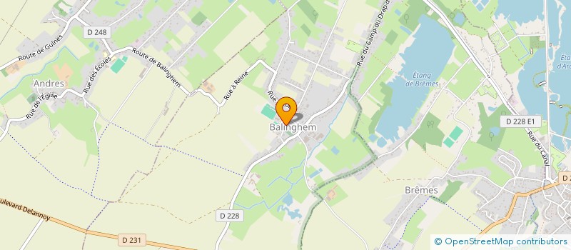 localisation de l'entreprise UNION NATIONAL DES COMBATTANTS (UNC) BALINGHEM  BALINGHEM