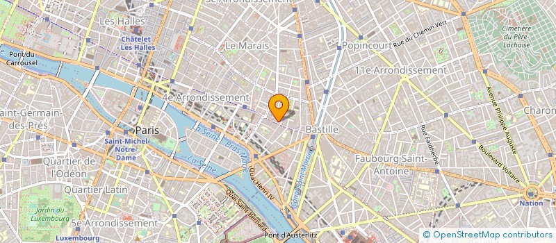 localisation de l'entreprise UNION NATIONALE ALTERNATIVE MUTUALISTE à PARIS
