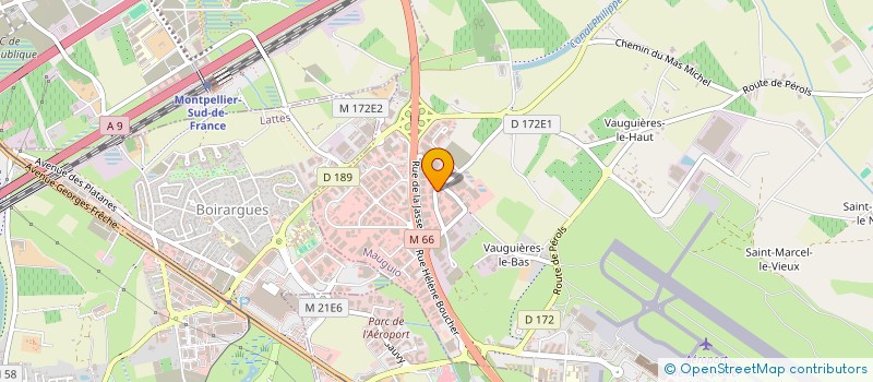 localisation de l'entreprise UNION NATIONALE DE L ARTISANAT DES METIERS ET DES SERVICES DE L HERAULT à MAUGUIO