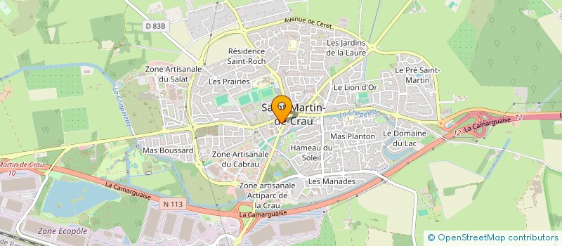 localisation de l'entreprise UNION NATIONALE DES ANCIENS COMBATTANTS D INDOCHINE DES REO ET D AFRIQUE DU NORD à SAINT-MARTIN-DE-CRAU