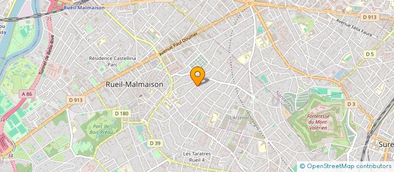 localisation de l'entreprise UNION NATIONALE DES ASSOCIATIONS DE DEPORTES ET INTERNES DE LA RESISTANCE ET FAMILLES DES HAUTS DE SEINE à RUEIL-MALMAISON