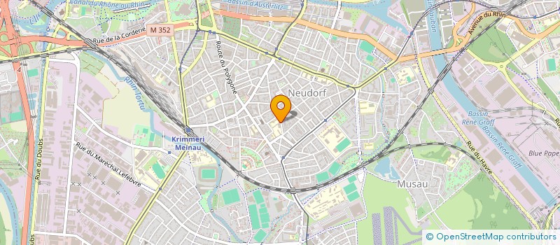localisation de l'entreprise UNION NATIONALE DES ASSOCIATIONS DE PARENTS ET AMIS DE PERSONNES HANDICAPEES MENTALES-REGION GRAND EST UNAPEI GRAND EST à STRASBOURG
