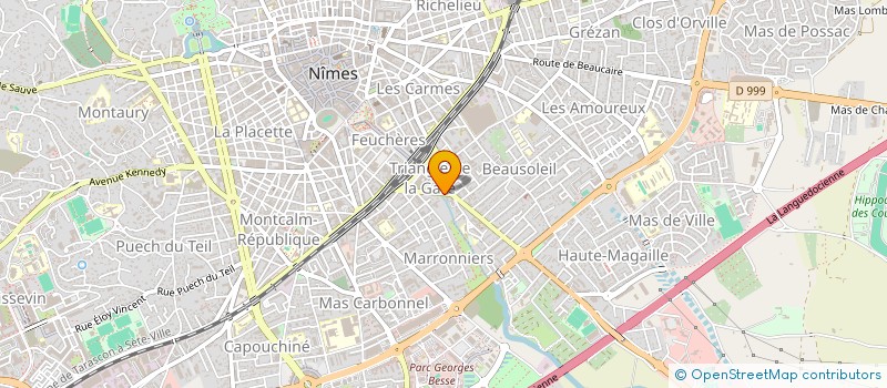 localisation de l'entreprise UNION NATIONALE DES ASSOCIATIONS DE SECOURISTES ET SAUVETEURS DU GARD  NIMES