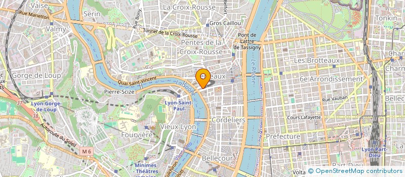 localisation de l'entreprise UNION NATIONALE DES ASSOCIATIONS DE TOURISME ET DE PLEIN AIR DE AUVERGNE RHONE ALPES (UNAT AURA) à LYON