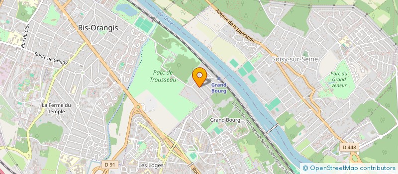 localisation de l'entreprise UNION NATIONALE DES COMBATTANT à RIS-ORANGIS