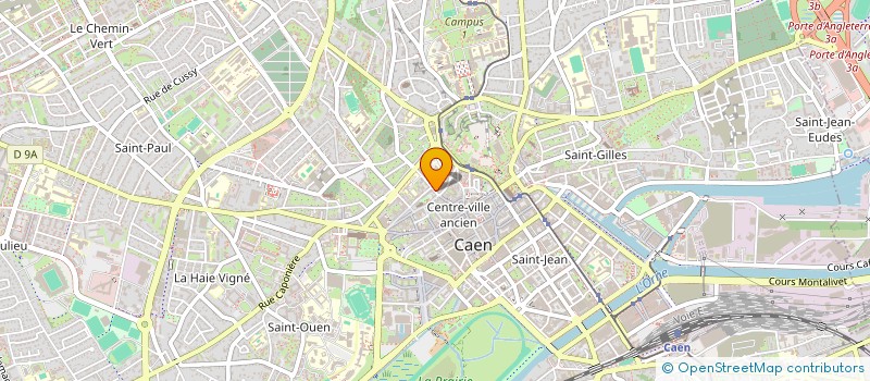 localisation de l'entreprise UNION NATIONALE DES COMBATTANTS à CAEN
