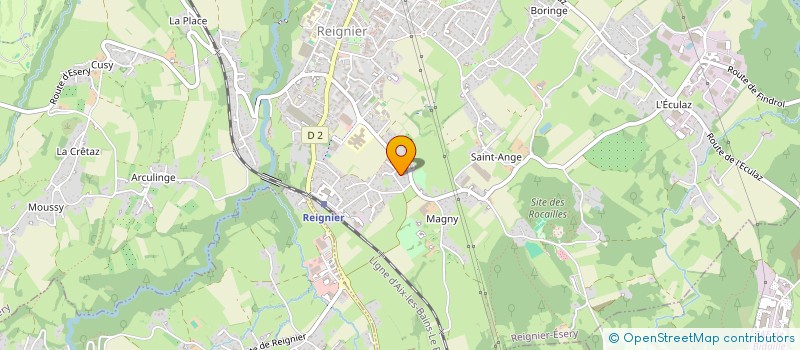 localisation de l'entreprise UNION NATIONALE DES COMBATTANTS - AFN - VEUVES - OPEX - SERVICE MILITAIRE - MEMBRES ASSOCIES D'ARVE ET SALEVE à REIGNIER-ESERY