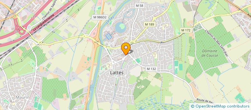 localisation de l'entreprise UNION NATIONALE DES COMBATTANTS ASSOCIATION DE LATTES à LATTES
