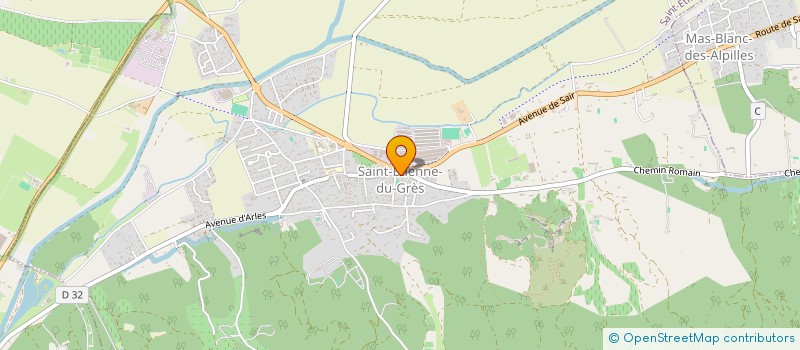 localisation de l'entreprise UNION NATIONALE DES COMBATTANTS D AFRIQUE DU NORD INTERCOMMUNALE DE SAINT ETIENNE DU GRES  SAINT-ETIENNE-DU-GRES