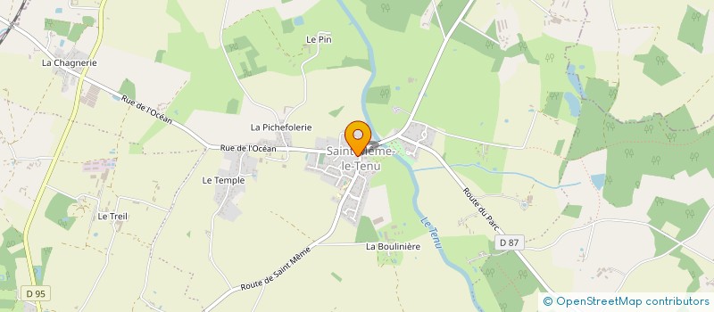 localisation de l'entreprise UNION NATIONALE DES COMBATTANTS D'AFRIQUE DU NORD (UNCAFN) SECTION DE PAULX  PAULX