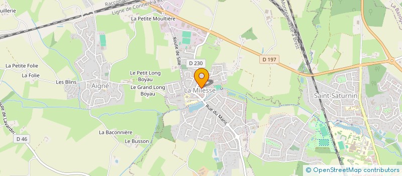 localisation de l'entreprise UNION NATIONALE DES COMBATTANTS D'AIGNE-LA MILESSE à LA MILESSE