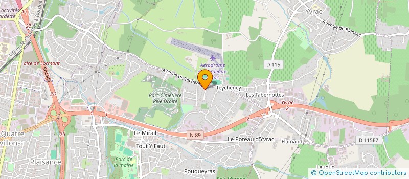 localisation de l'entreprise UNION NATIONALE DES COMBATTANTS D ARTIGUES PRES BORDEAUX à ARTIGUES-PRES-BORDEAUX