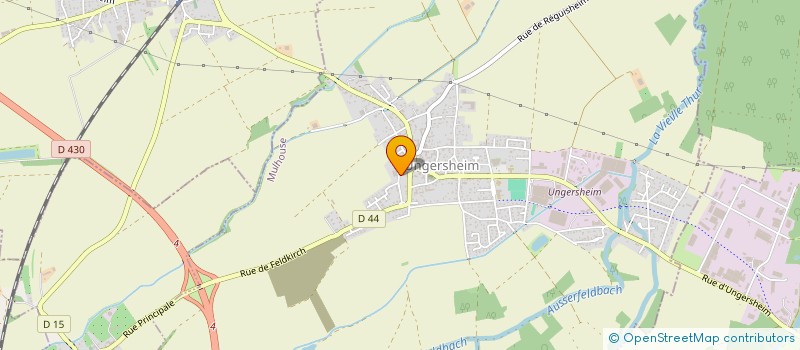 localisation de l'entreprise UNION NATIONALE DES COMBATTANTS D'UNGERSHEIM  UNGERSHEIM