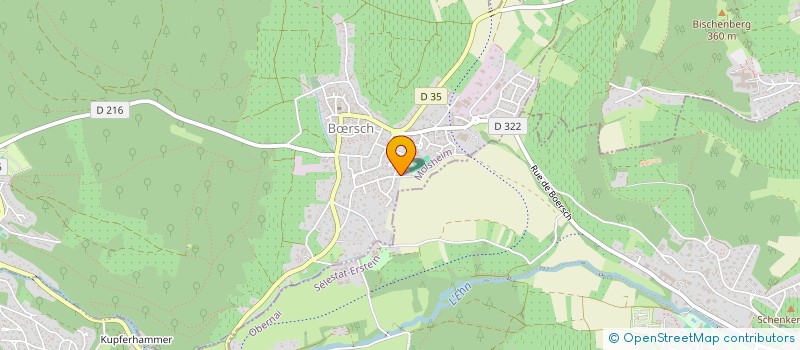 localisation de l'entreprise UNION NATIONALE DES COMBATTANTS DE BOERSCH  BRSCH