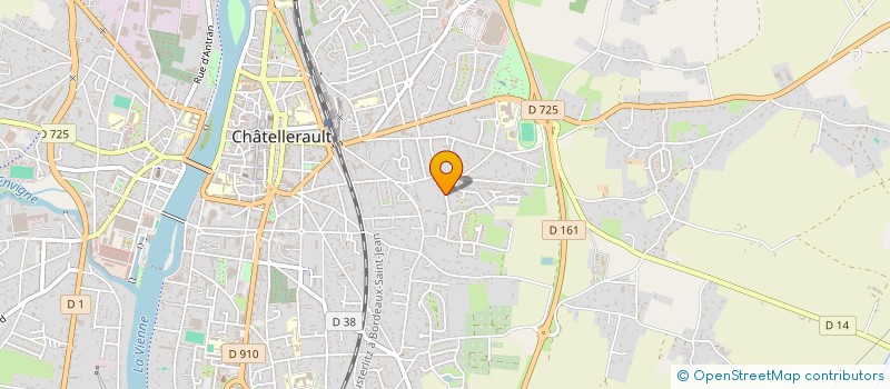 localisation de l'entreprise UNION NATIONALE DES COMBATTANTS DE CHATELLERAULT à CHATELLERAULT