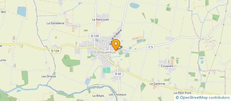 localisation de l'entreprise UNION NATIONALE DES COMBATTANTS DE CONQUEREUIL  CONQUEREUIL