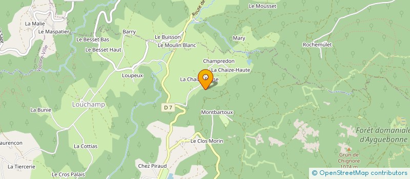 localisation de l'entreprise UNION NATIONALE DES COMBATTANTS DE COURPIERE à COURPIERE