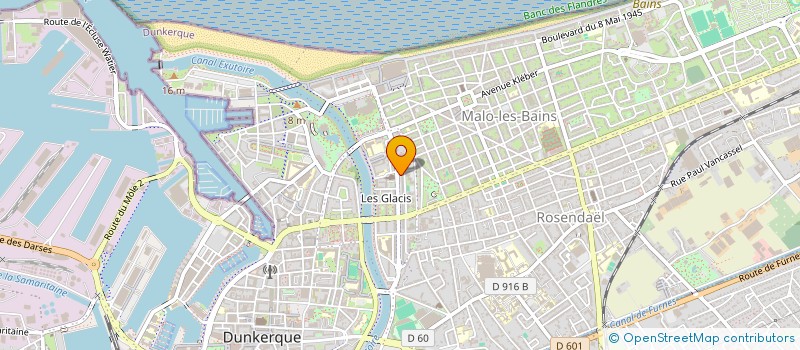 localisation de l'entreprise UNION NATIONALE DES COMBATTANTS DE DUNKERQUE à DUNKERQUE